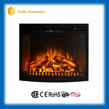 110-120V infrared insert electric fireplace heater with fence